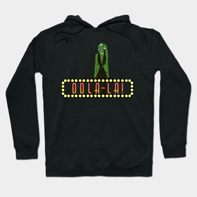 Green Alien Dancing Queen Hoodie by Unreal Fan Store